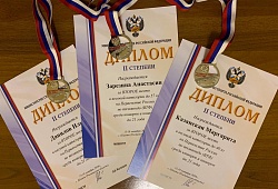 Три серебряных медали на Первенстве России по тхэквондо ВТФ в г. Шахты