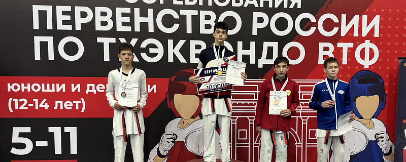 Первенство России по тхэквондо среди юношей и девушек 12-14 лет 2026 год